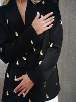 Пиджак "Роскошь" с перьями