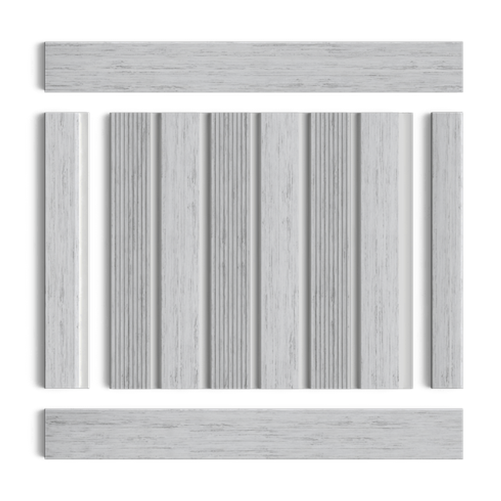 Стеновая панель HiWood декорированная, 270x12 см