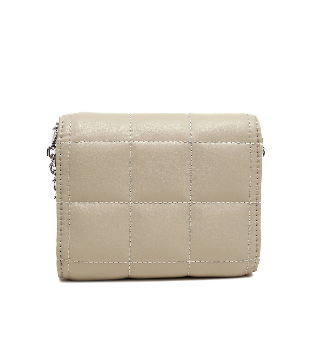 Кошелек RE-LOCK QUILT TRIFOLD MD Calvin Klein - бежевый(K60K610476)