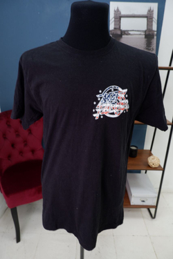 Футболка с принтом на спине 46-48 размер