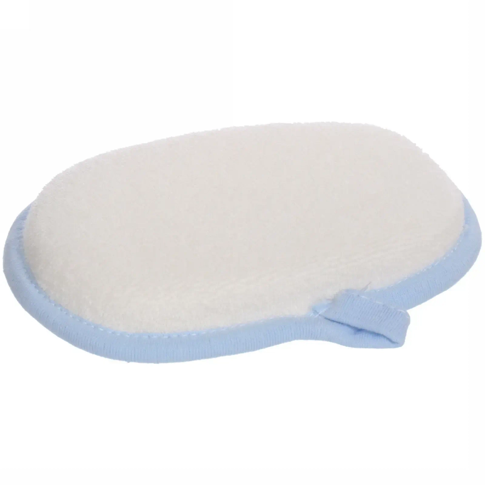 Губка для тела махровая детская «Happy baby - Утёнок Кря» , 13,5*8,5 см (ZIP пакет)