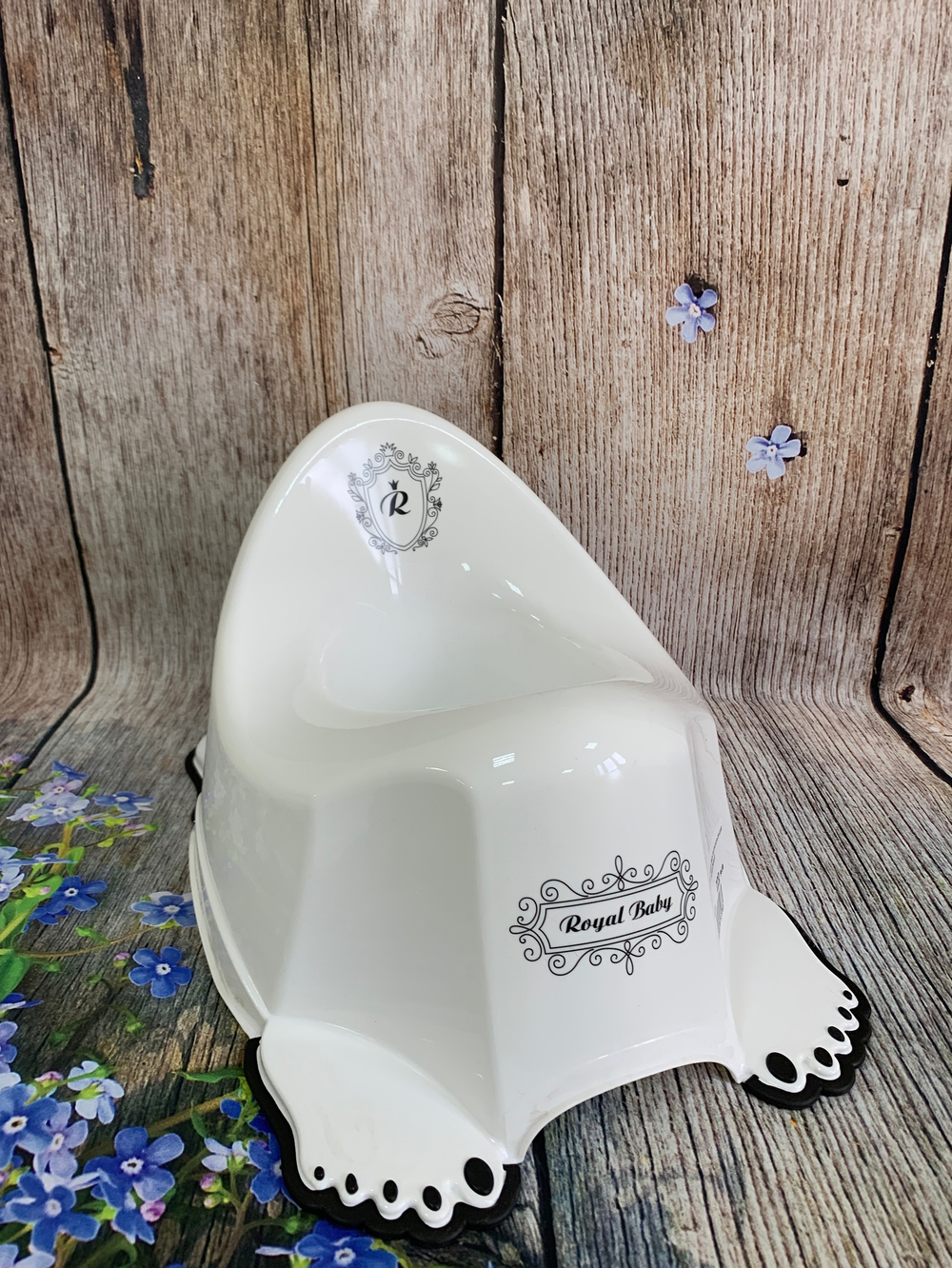 Горшок Rant Royal Baby антискользящий (white-белый)