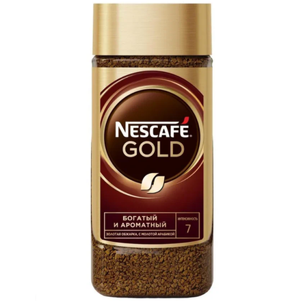 Кофе растворимый Nescafe Gold 190 гр