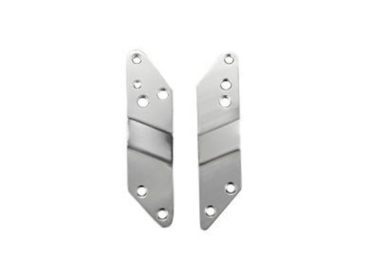 Пластины правая и левая для Flex Air, серебро