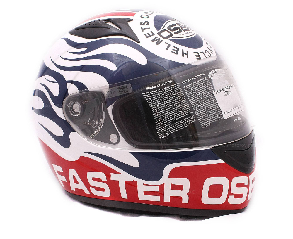 Шлем интеграл OSBE FASTER WHITE PEARL