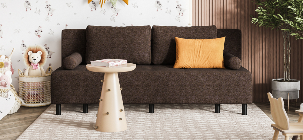 Диван Бостон Мини рогожка Malmo шоколад