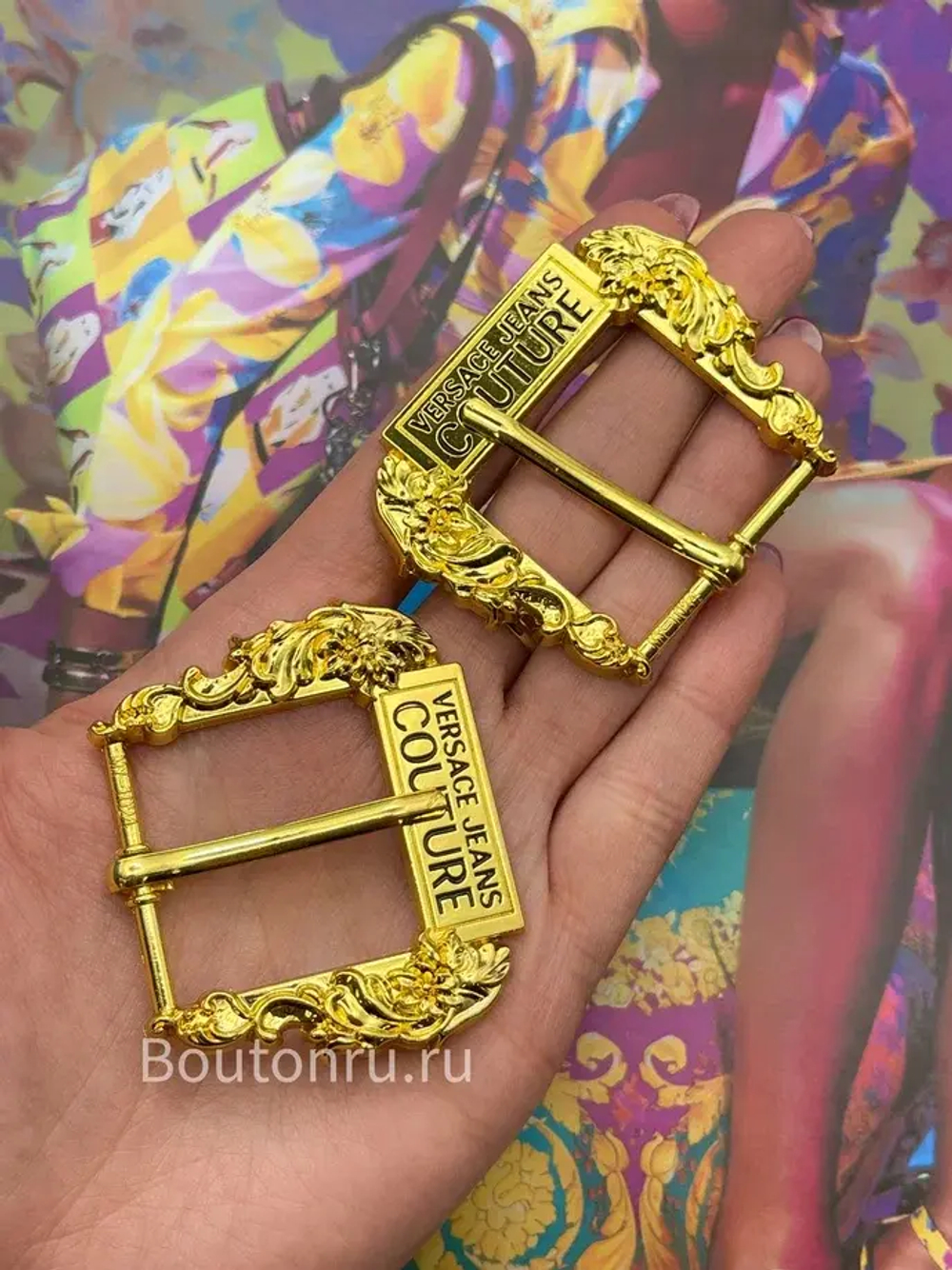 Пряжка Верс. золото
