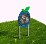 Уличный МАФ для конспектирования Фрукты