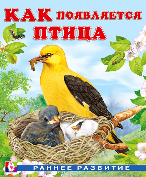 РР. Как появляется птица, изд.: Фламинго, авт.: Гурина И.В., серия.: Серия "Раннее развитие"  Формат: 16х20 см; 16 цв. стр. + обл.