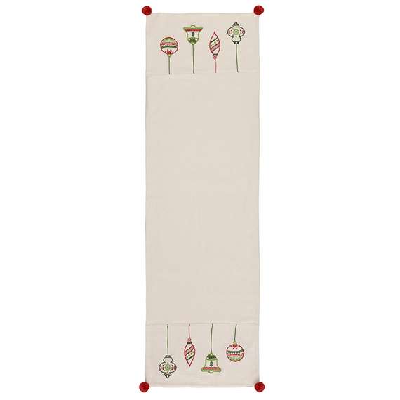 Дорожка с вышивкой christmas decorations из коллекции new year essential, 45х150 см