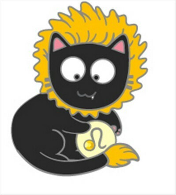 Брошка-значок "Знак Зодиака Котолев"