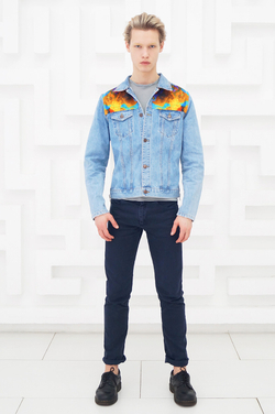 LIGVIANNI Джинсовая куртка Denim Jacket Bear
