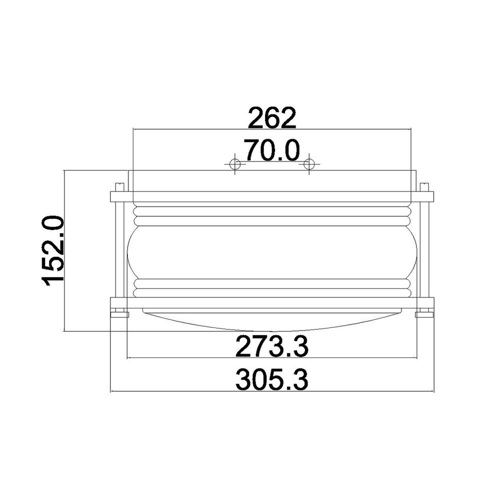 Потолочный фонарь Kichler KL-ASHLANDBAY-F Kichler