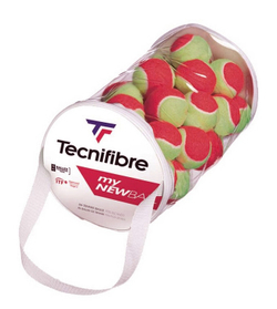 Детские теннисные мячи Tecnifibre Mini Tennis My New Ball (Stage 3) 36B