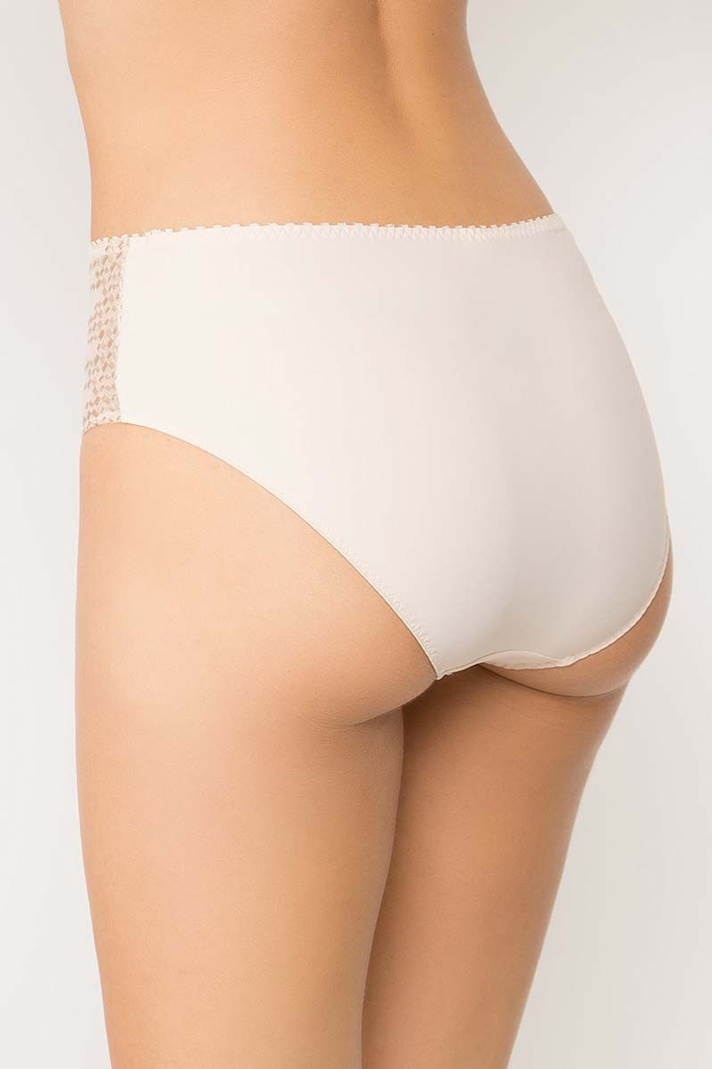 Трусы-макси Jane с тюлевыми вставками по бокам (Размер: 50) (Цвет: фиолетовый)