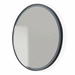 Зеркало с LED подстветкой Cezares CADRO CZR-SPC-LED-TCH-WARM 60x60 черный