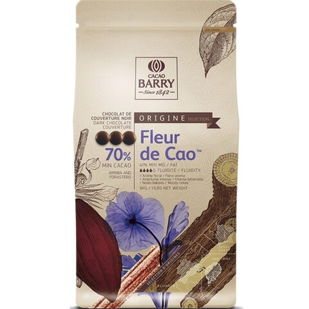 Шоколад тёмный Fleur de Cao 70%, Cacao Barry, Франция, 5 кг