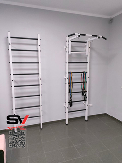 Монтаж шведской стенки Sv Sport в бетонные, кирпичные стены