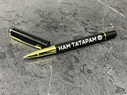 Ручка шариковая подарочная с лазерной гравировкой "Нам Татарам пофиг"