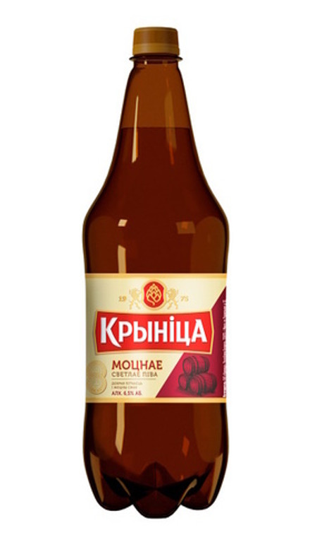 Пиво "Крынiца Моцнае" 1,4л. Криница
