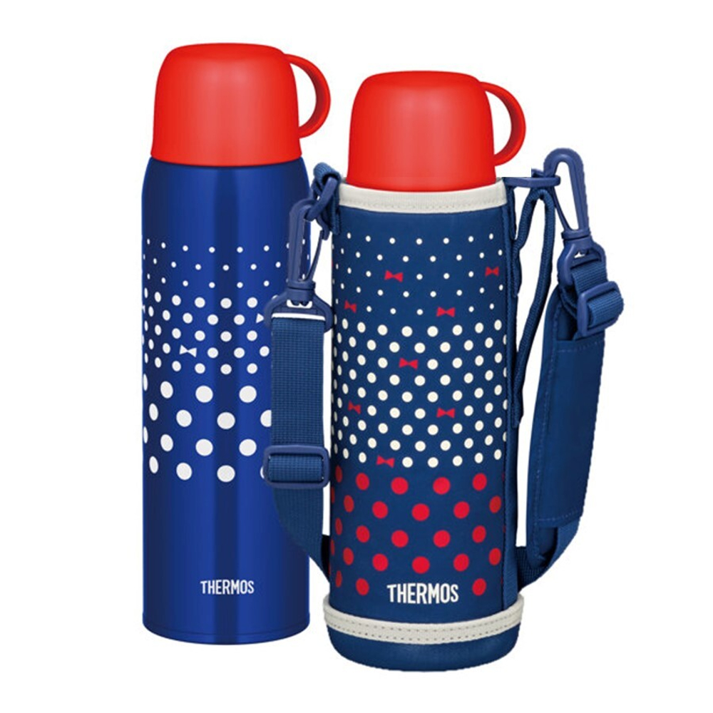Термос (2 крышки) Thermos FJJ-1000 WF NVD (1 литр), синяя