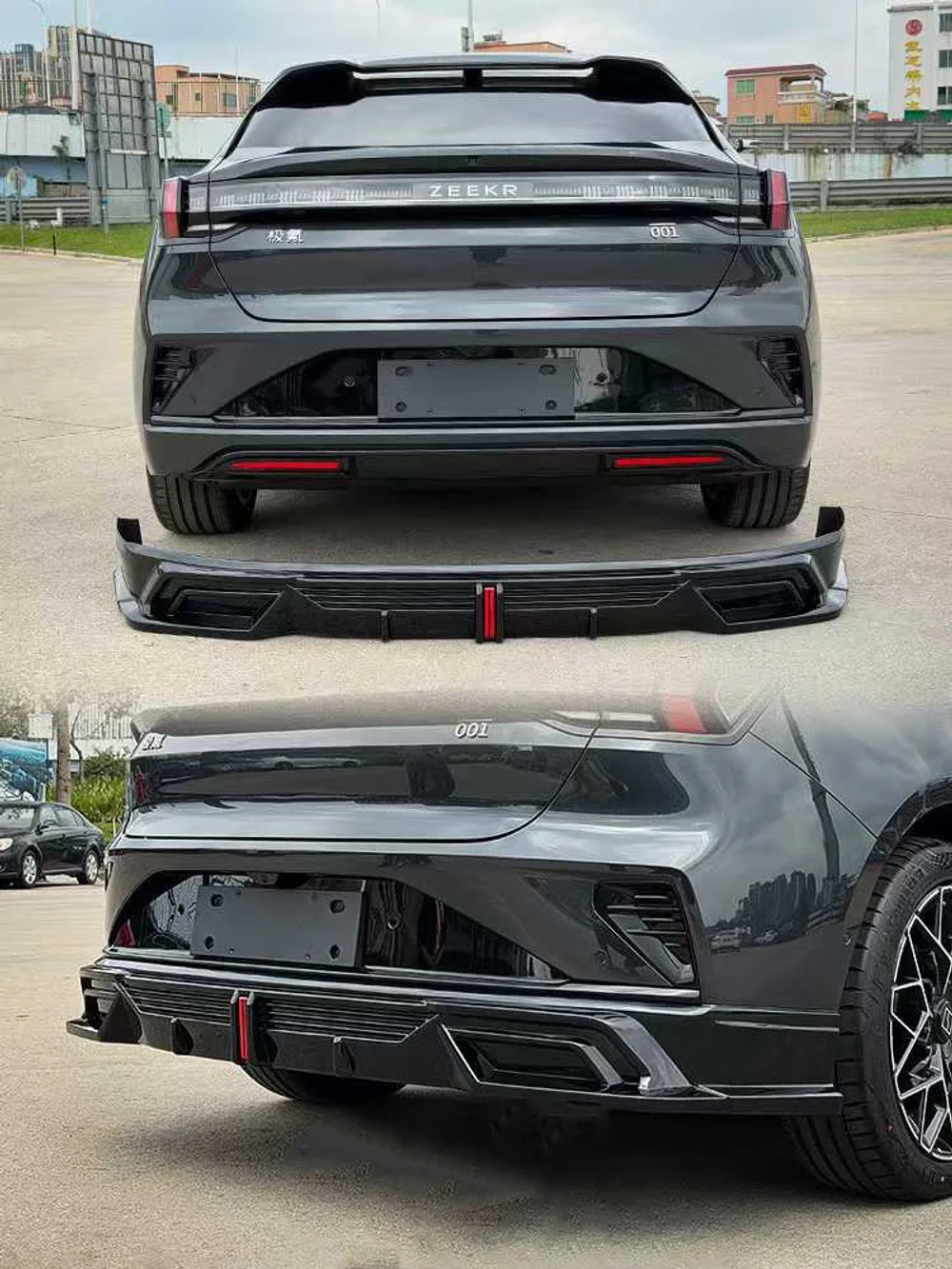 Обвес для Zeekr 001 рестайлинг 2024+ Зикр