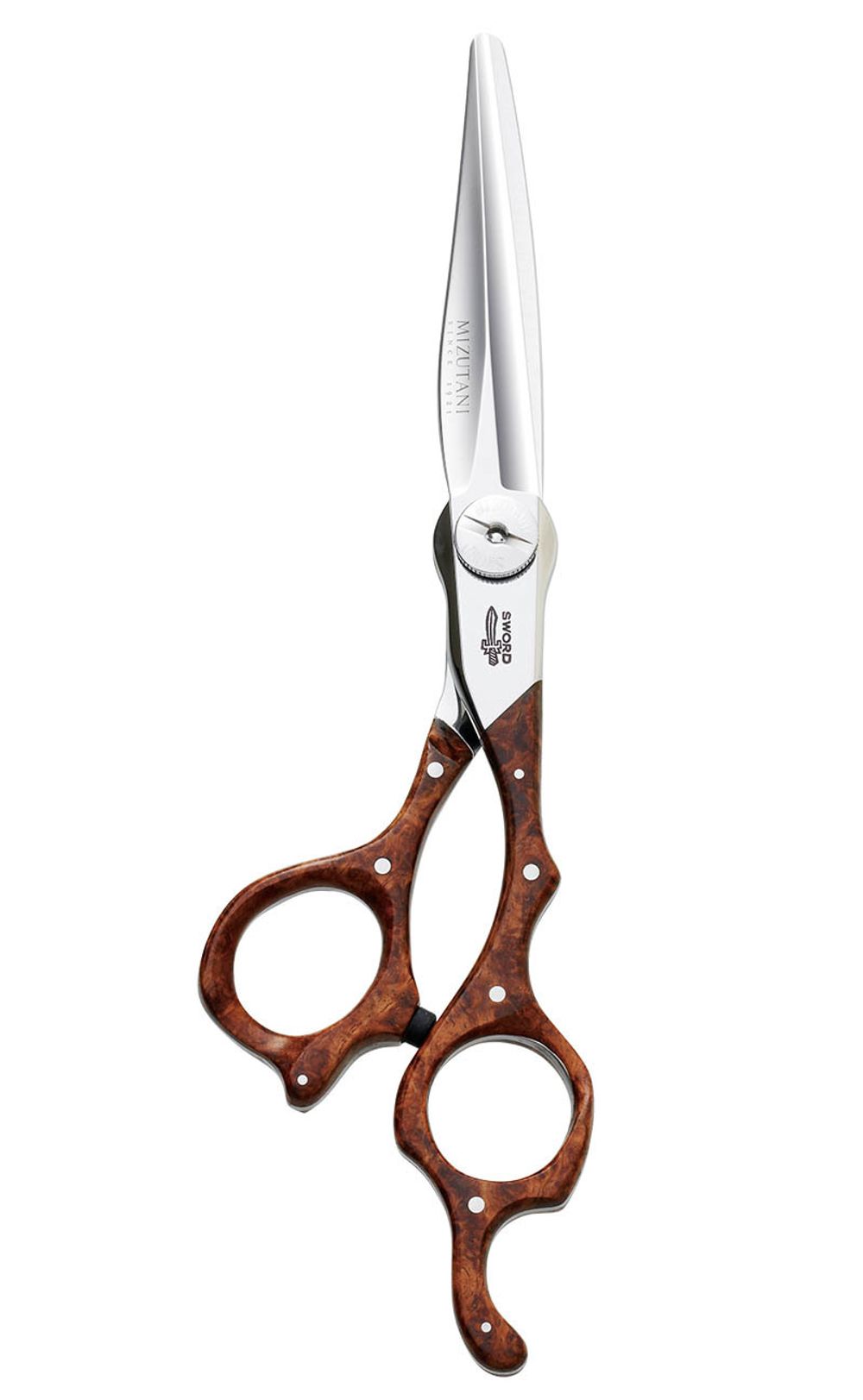 Ножницы прямые Mizutani SWORD D19 WOOD, 6.2˝