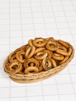 Тарелка плетеная из лозы овальная 23х15 см Великий Новгород