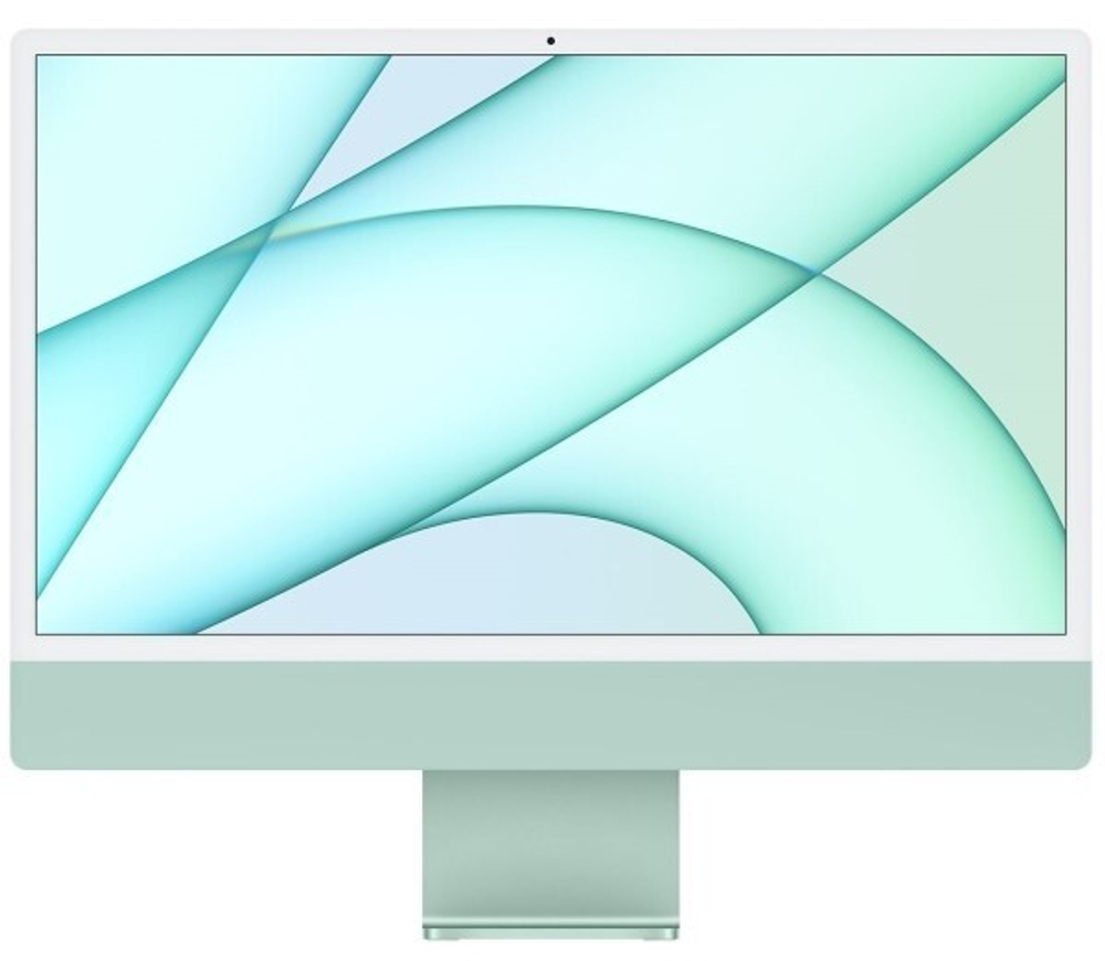 Моноблок Apple /Z14L002DD/ 24-inch iMac with Retina 4.5K display: Apple M1 chip with 8-core CPU and 7-core GPU/16GB unified memory/256GB SSD - Green/with Mouse 2 + Trackpad 2
