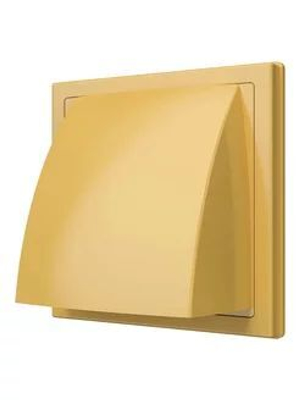 Выход стенной вытяжной с обратным клапаном 1515 К 12,5 ФВ Ivory ERO