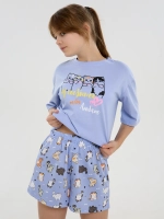 Пижама домашняя с шортами