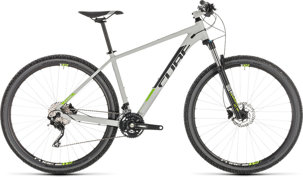 Велосипед CUBE 2019 ATTENTION 29  grey´n´green  19"