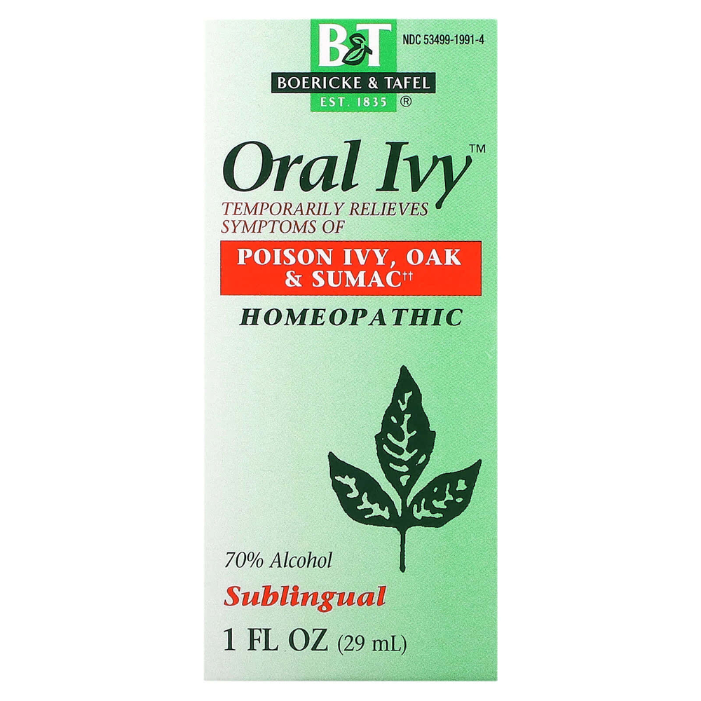 Boericke & Tafel, Oral Ivy, 29 мл (1 жидк. унц.)