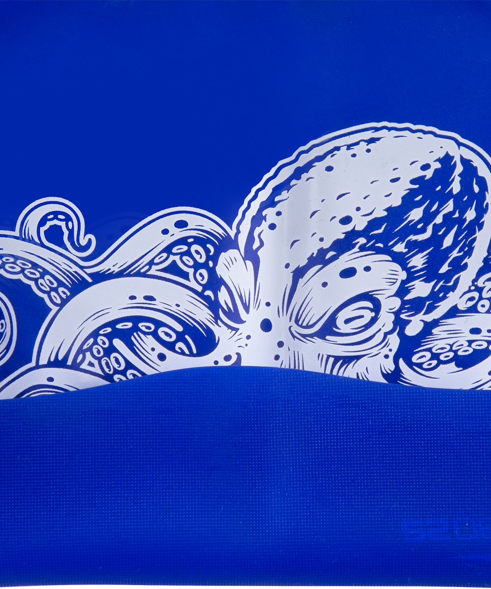 Шапочка для плавания Octopus Navy, силикон, детский