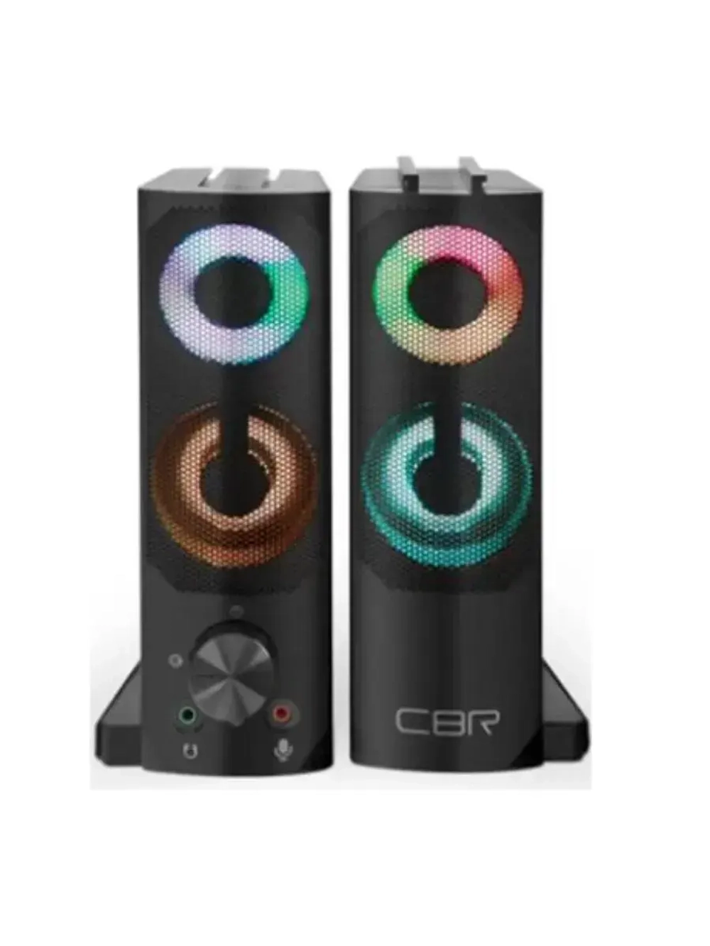 Колонки 2.0 CMS 614L BLACK BLACK 6 Вт, питание от сети 220В