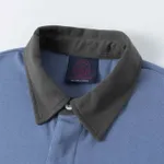 Лонгслив Ymkashix Rugby пыльно-синий/синий