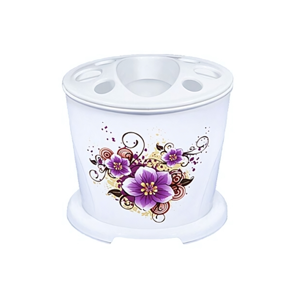 Подставка для зубных щеток "Ориент" цвет в ассортименте