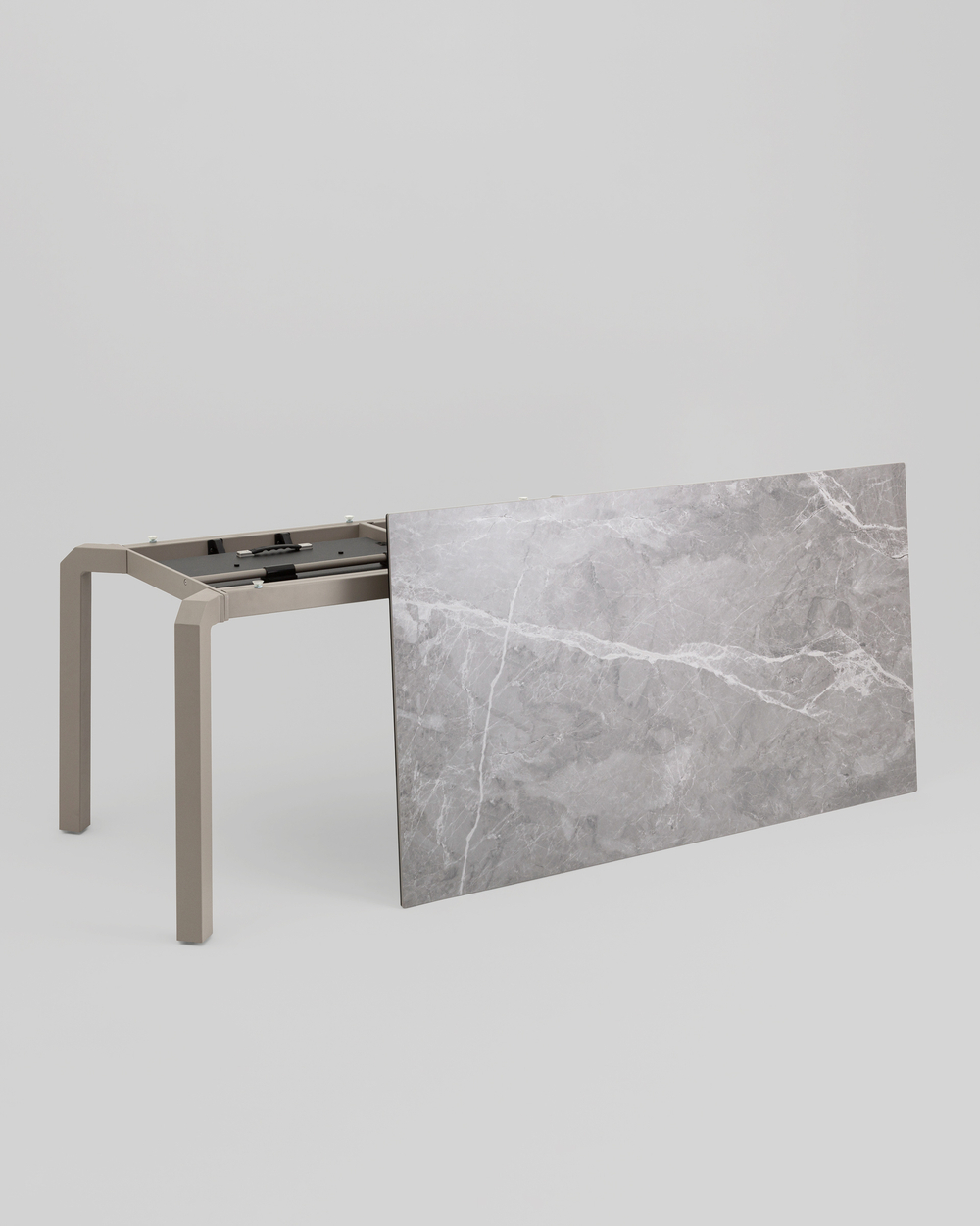 Стол обеденный Varden раскладной 160-220х90 см керамика серый