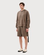 RICK OWENS DRKSHDW ХУДИ СЕРАЯ LIDO HUSTLER