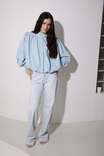 Жакет с рукавами-буфами