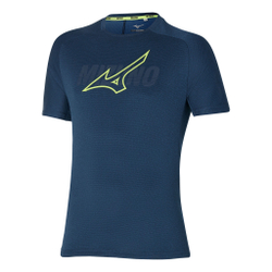 Мужское теннисное поло Mizuno BR T-Shirt Men - Dark Blue