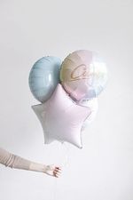 Шар (18"/46 см) Круг, Комплимент для Неё 1шт.