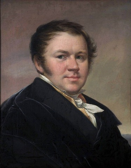 "Автопортрет", Тропинин В. А., картина для интерьера (репродукция)