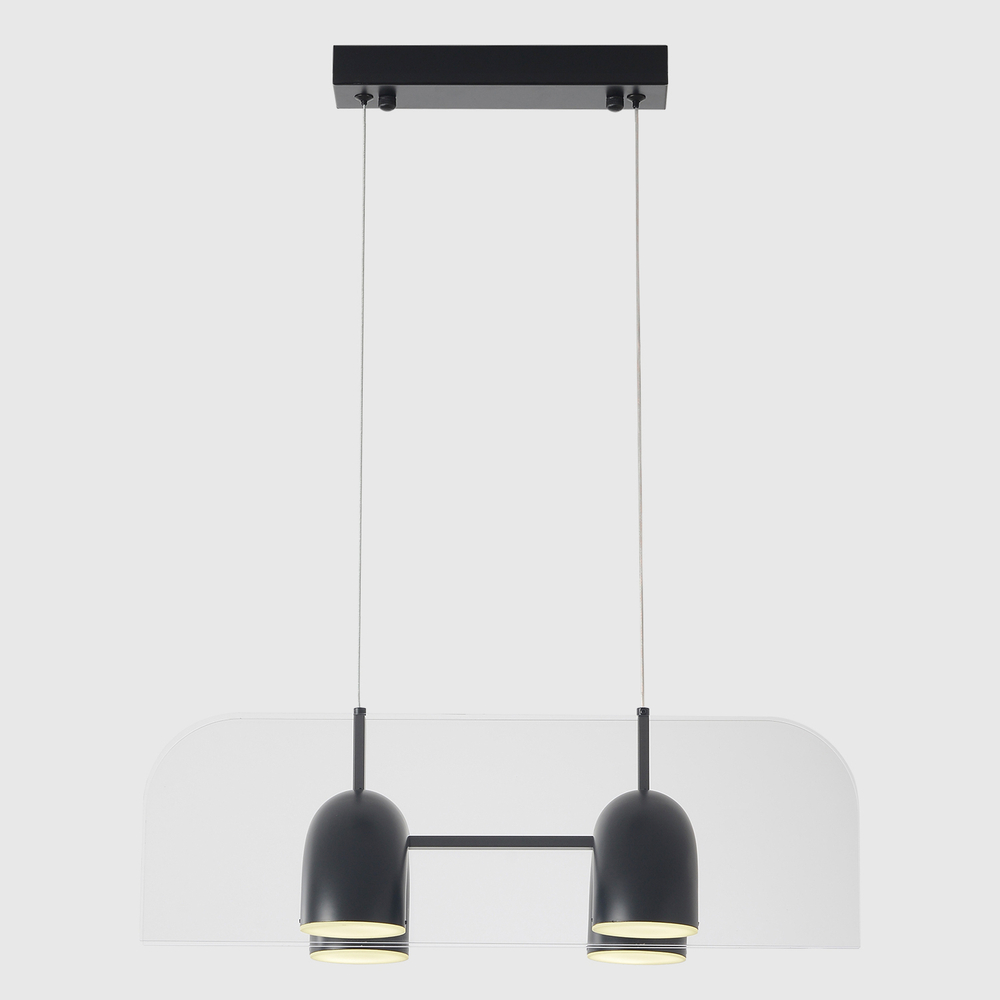 Светильник подвесной Crystal Lux ELEMENT SP24W LED BLACK