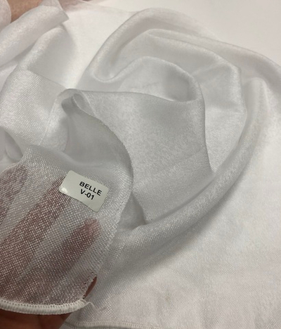 Тюль-канвас Arya арт Belle col. v-01 белый