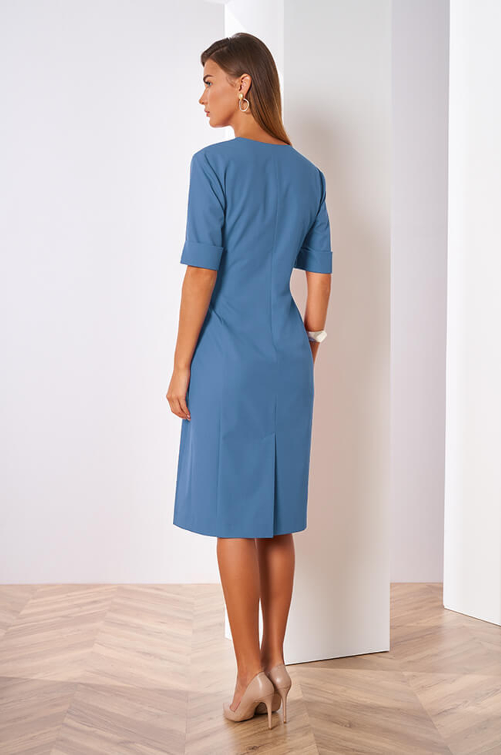 51296 Платье женское (синий)