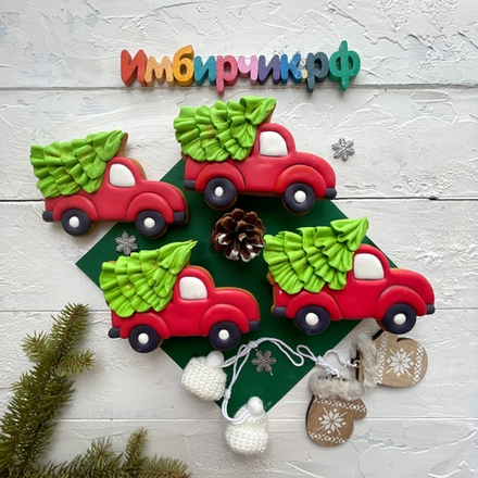 Имбирные пряники новый год 2025