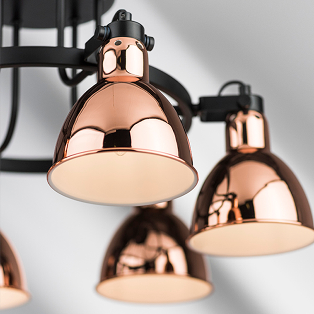 761063 Люстра ACROBATA 6х40W E14 РОЗОВОЕ ЗОЛОТО