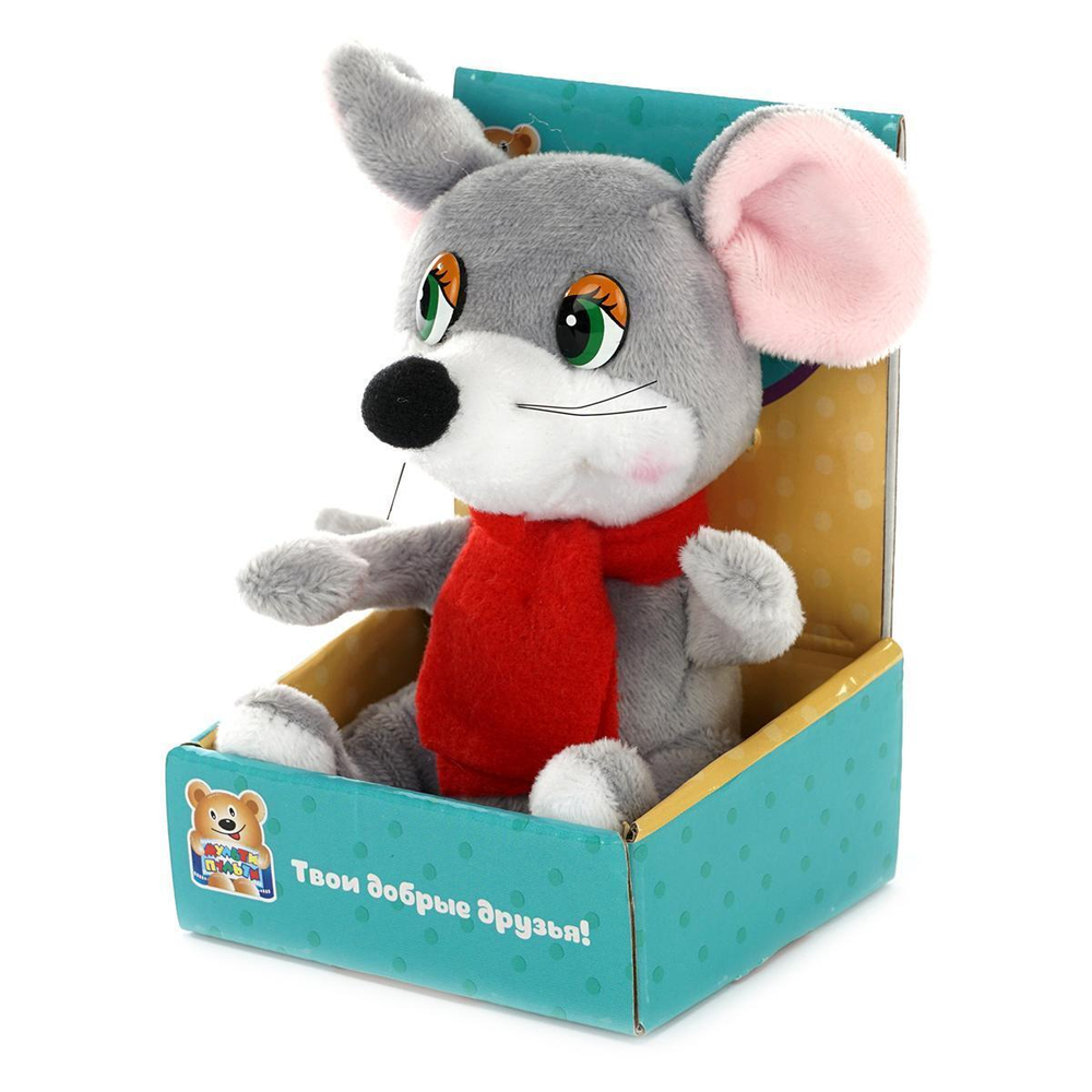 Игрушка мягкая Мыши символ года 2020 в дисплее (Мульти-Пульти)