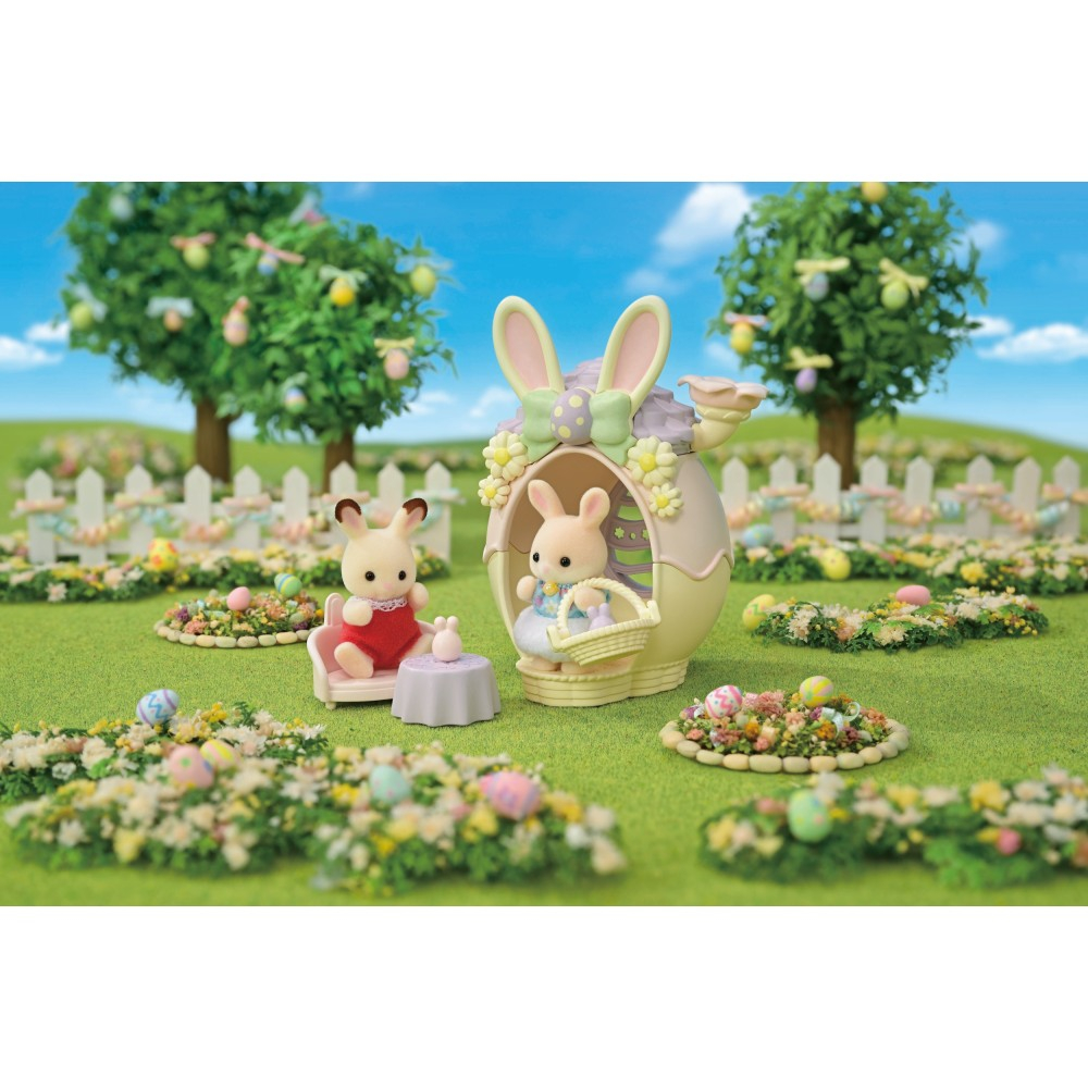 Epoch 5802 — Sylvanian Families «Пасхальный кролик с фигуркой зверёнка» 5802 — фото 4